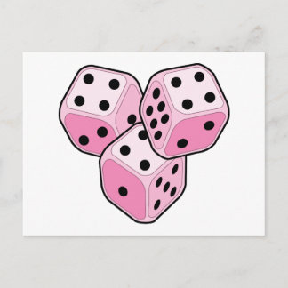 Bunco Breast Cancer Postcard