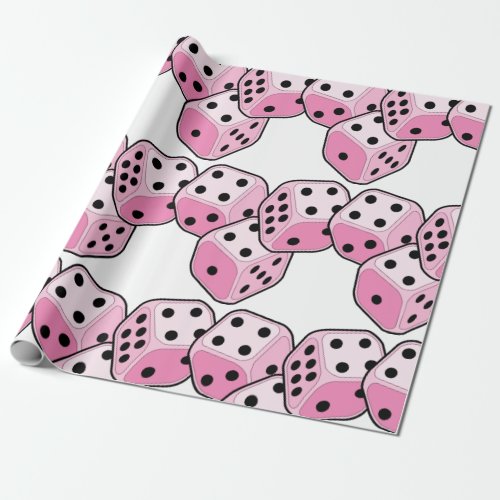 Bunco Breast Cancer Wrapping Paper