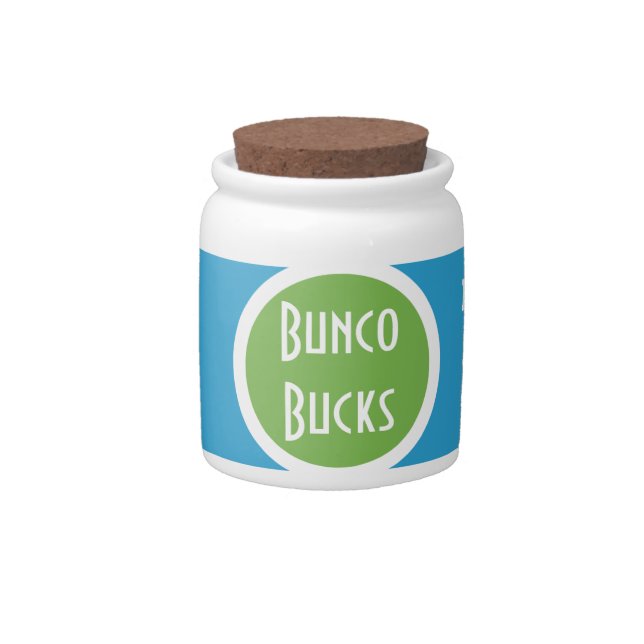Bunco Bucks Collection Jar (Front)