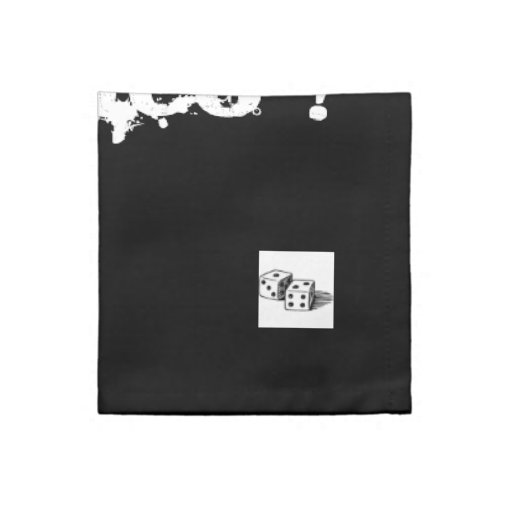 bunco cocktail napkins Zazzle