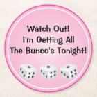 Bunco Dice Coasters