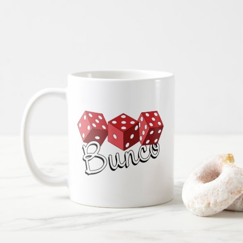 Bunco Dice Game Coffee Mug