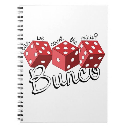 Bunco Dice Game Notebook