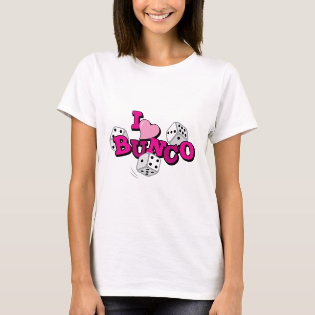 Bunco Dice Game T-Shirt (Front)