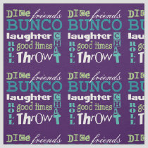 Bunco Friends Fabric
