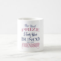 Bunco Friendship Typography Pink Purple