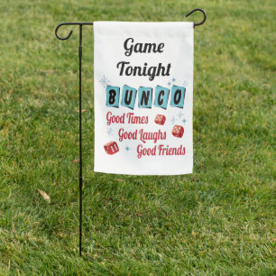 Bunco Game  Garden Flag