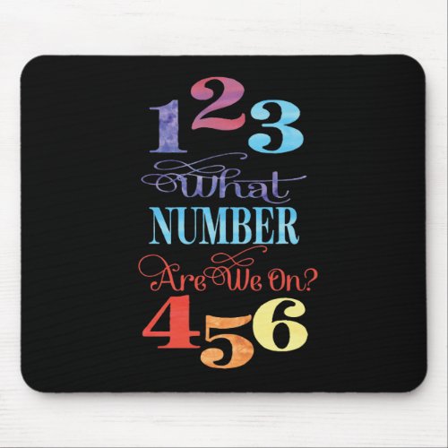 Bunco Game Night What Number Are We On Mouse Pad