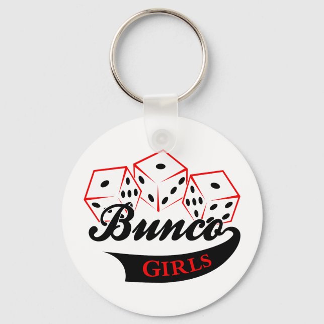 Bunco Girls Keychain (Front)