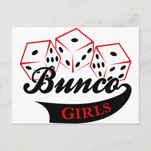 Bunco Girls Postcard