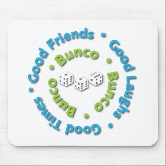 bunco good friends mouse pad