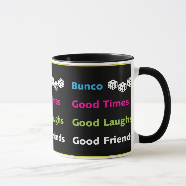 bunco good friends mug design (Right)
