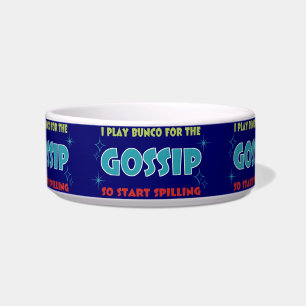 bunco gossip candy dish