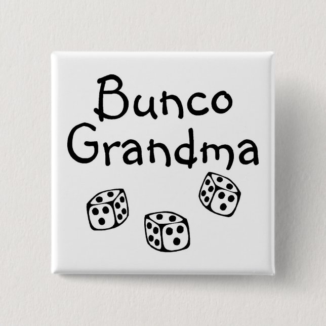 Bunco Grandma Button (Front)