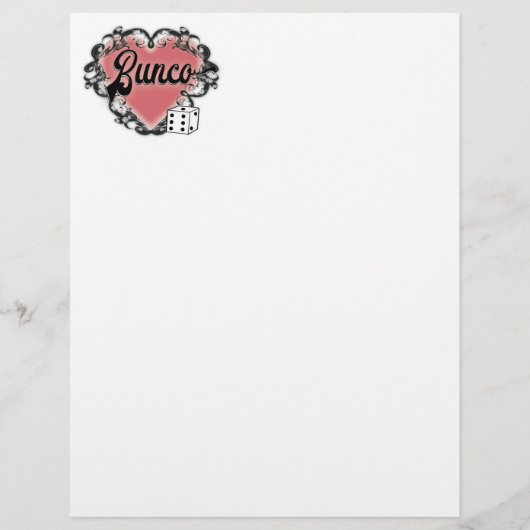 bunco heart tattoo (Front)