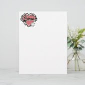 bunco heart tattoo (Standing Front)