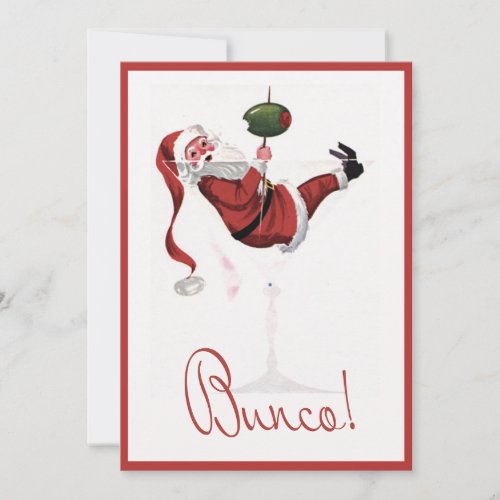 Bunco Holiday Card
