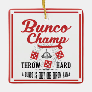 Bunco Holiday Ornament - Champ