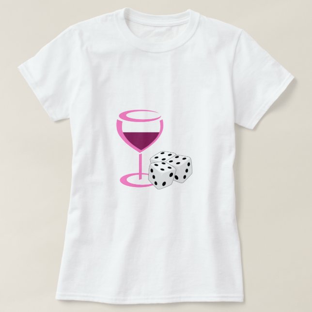 Bunco Ladies Night T-Shirt (Design Front)