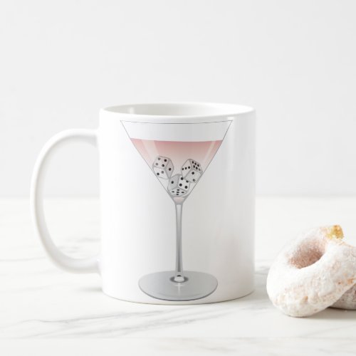 Bunco Martini Cocktail Coffee Mug