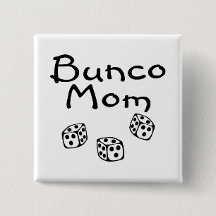 Bunco Mom Button