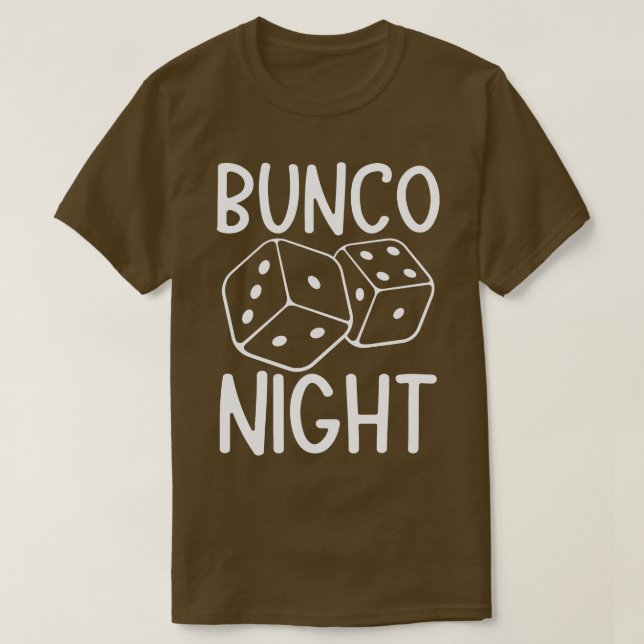 Bunco Night T-Shirt (Design Front)