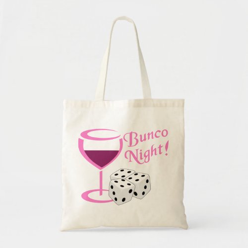 Bunco Night Tote Bag