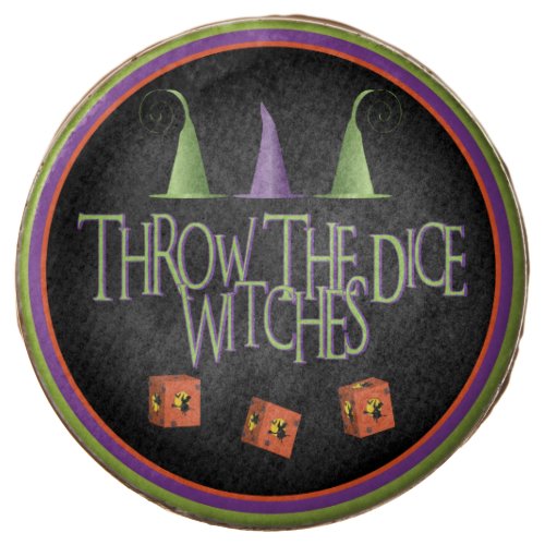 Bunco October Halloween Throw The Dice Witches Chocolate Covered Oreo