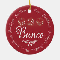 Bunco Ornament Good Laughs