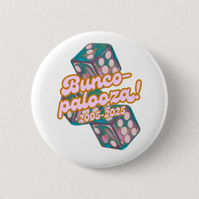 Bunco-palooza! Button (Front)