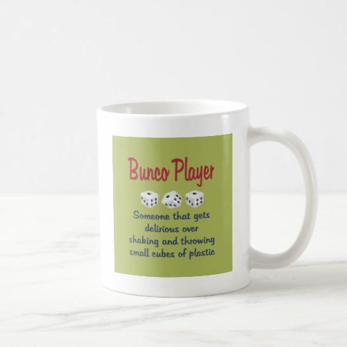 Bunco Player _Definition Coffee Mug