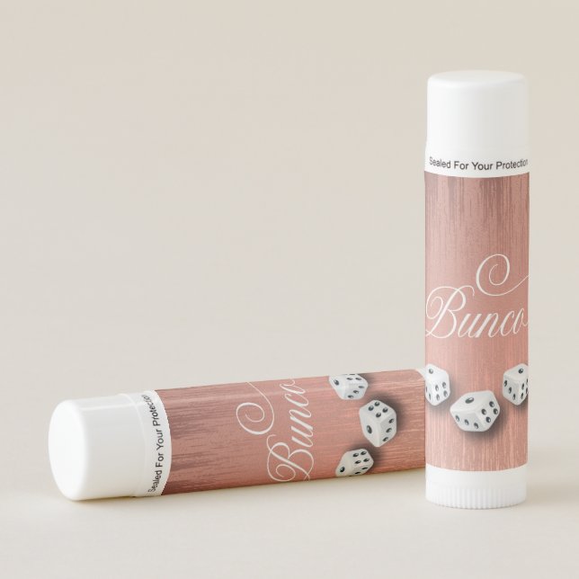 Bunco Player  Lip Balm (Front)
