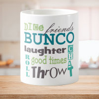 Bunco Player Typography