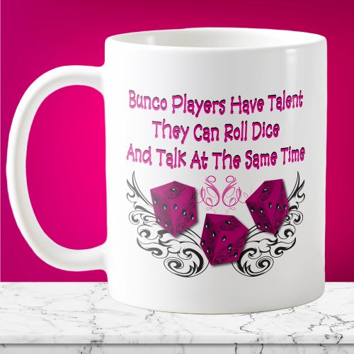 bunco players have talent 2 coffee mug