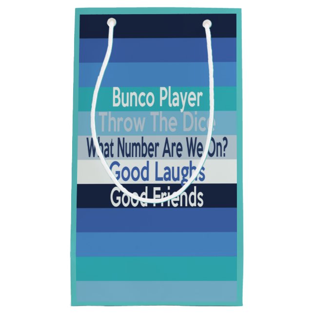 Bunco Prize Gift Bag (Front)