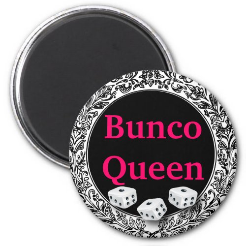 Bunco Queen Classic Design Magnet