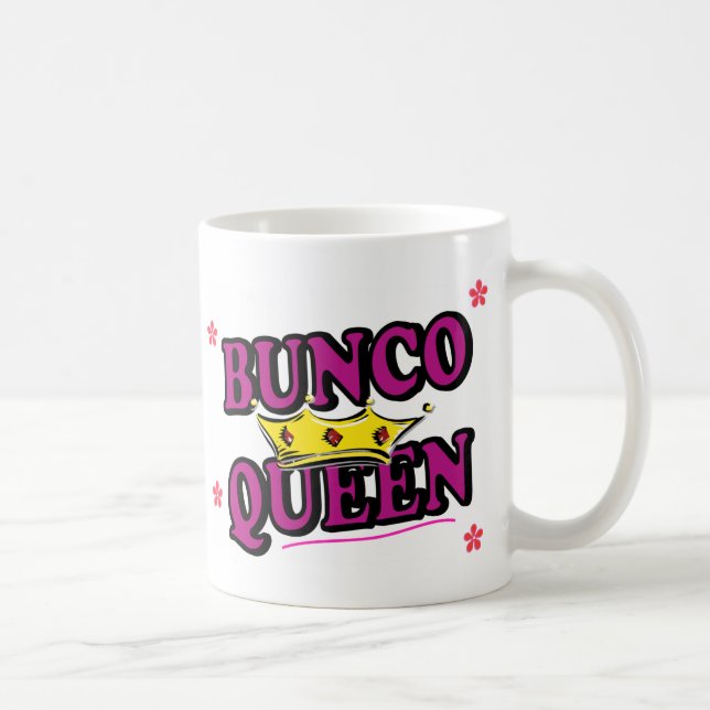 Bunco queen coffee mug (Right)