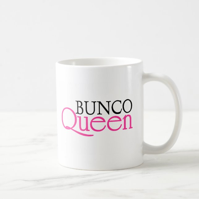 Bunco Queen Coffee Mug (Right)