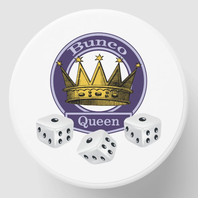 Bunco Queen Mini Candle Favors (Front)