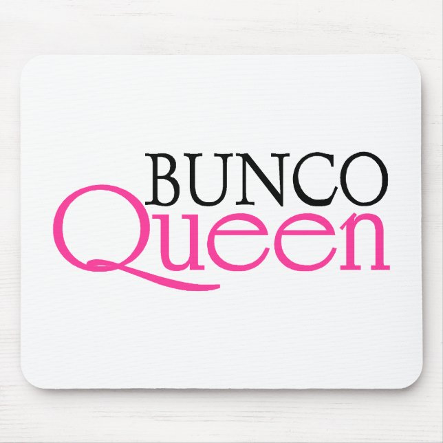 Bunco Queen Mouse Pad (Front)