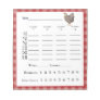 bunco score pad -  spring chicken country western