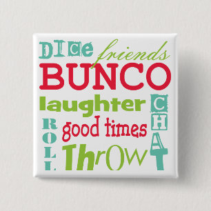 Bunco Subway Art Design By Artinspired Button