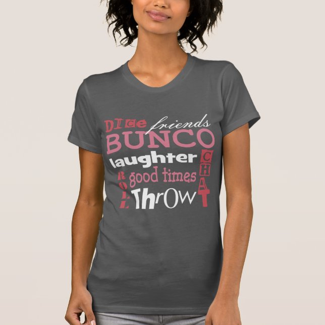 Bunco Subway Art Design By Artinspired T-Shirt (Front)