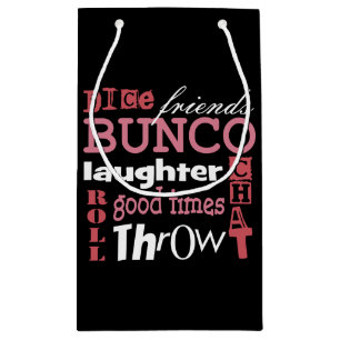 Bunco Subway Art Small Gift Bag