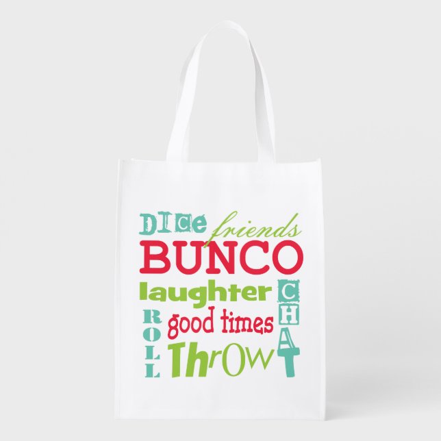 Bunco Subway Art Tote (Back)