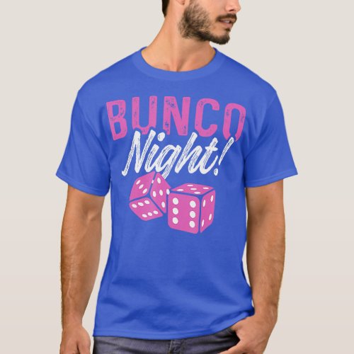 Bunco Tee Bunco Night Bunco Party Pink Dice Game N