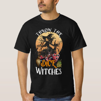 Bunco Throw the Dice Witches Bunco Game Lover Hall T-Shirt