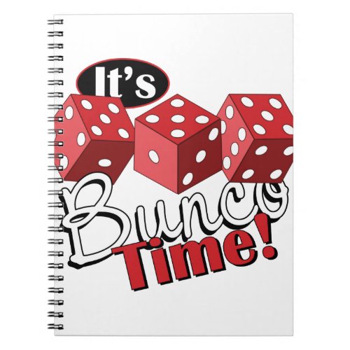 Bunco TIme Notebook