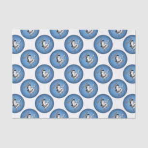 Bunco Tissue Paper - Retro What Number Are We On?
