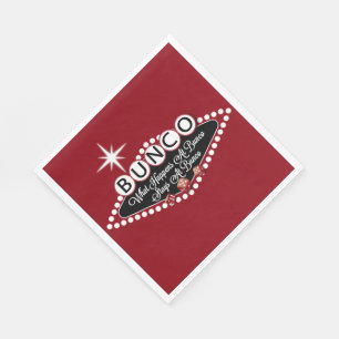 Bunco - What Happen At Bunco Paper Napkins